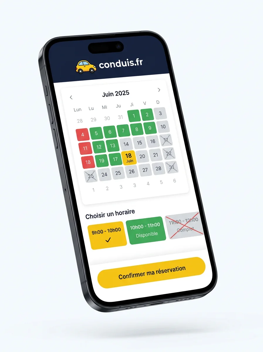 Application de réservation mobile