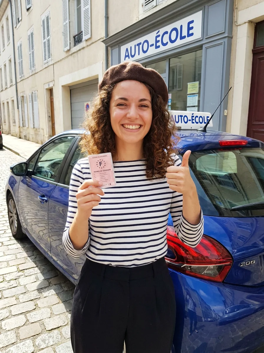 Réussite examen conduite